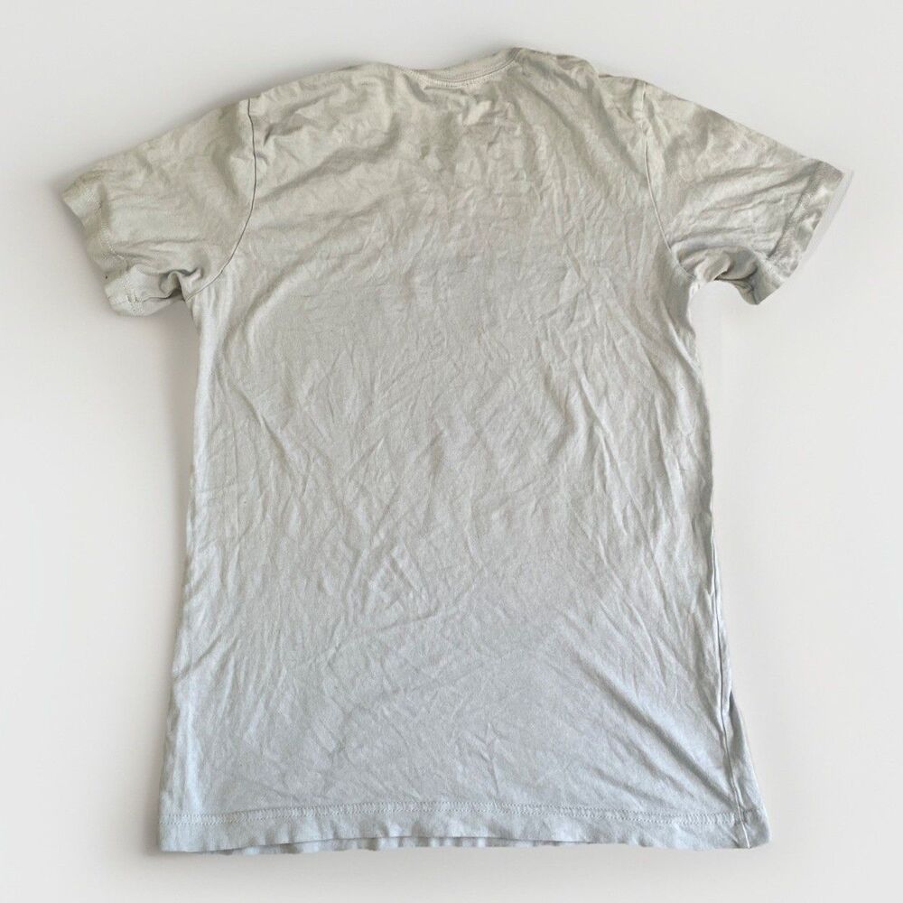 NICK LOWE Los Straitjackets Surfing Guitarist Concert Tour Sm Shirt Light Blue - Picture 3 of 3